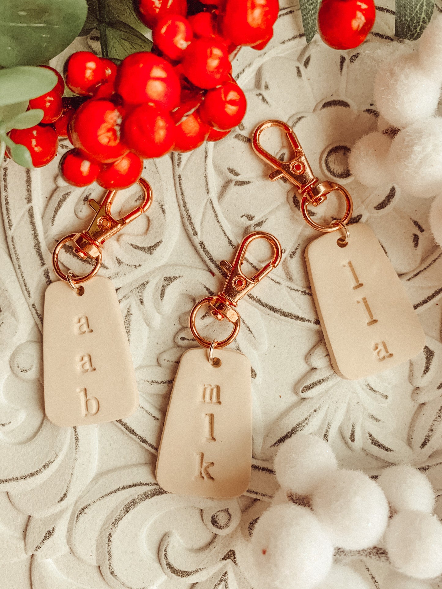 Textured Arch Dangles // Gingerbread