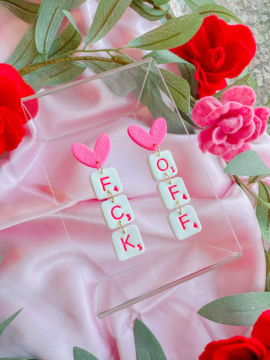 F Off Scrabble Letters // Vday 2023