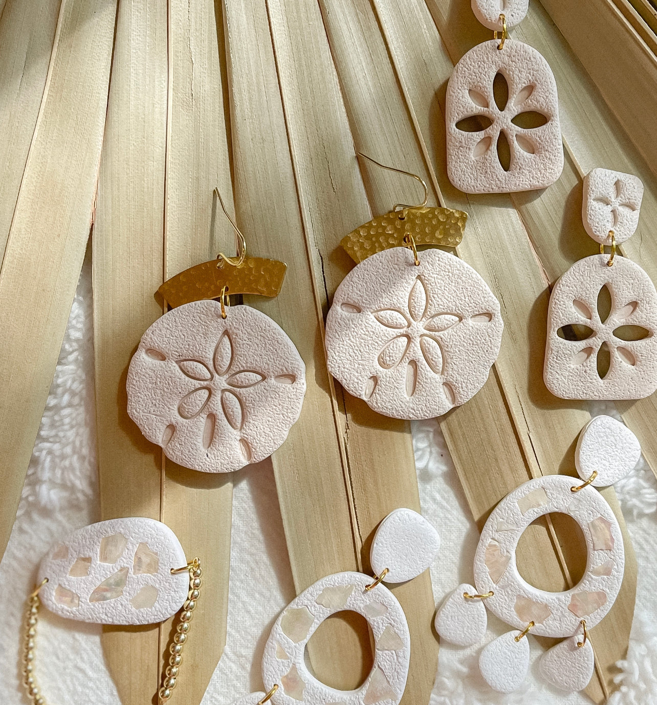 Sand Dollar Dangles // Summer Collection 2022