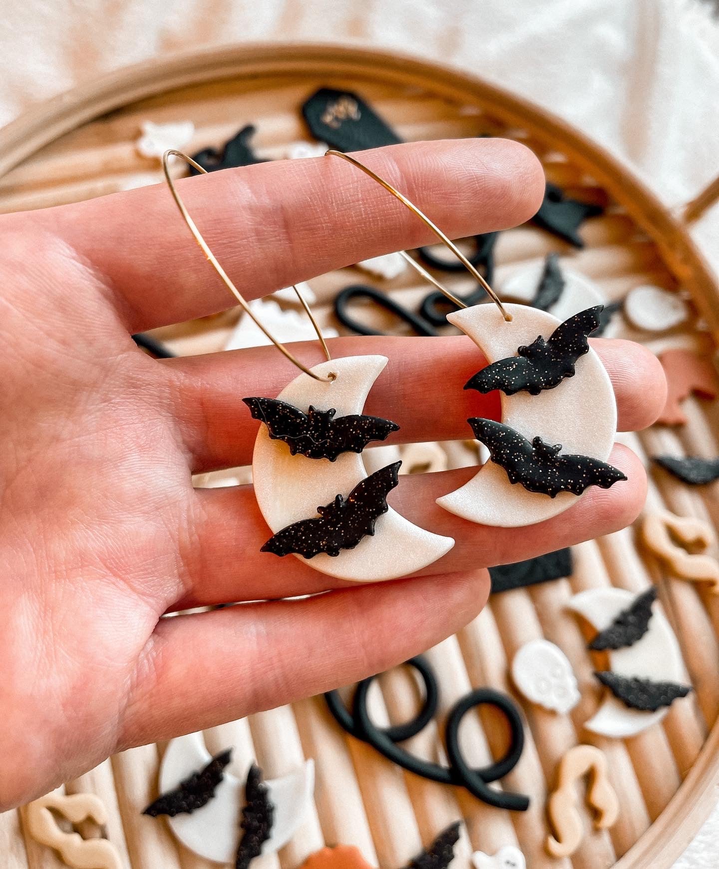 Batty Moon Hoops // Fall Collection